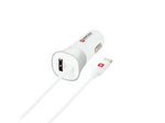 USB-billaddare med Typ-C-kabel (2.0)