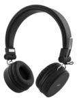 Vikbart on-ear BT headset, 3. 5 mm, svart