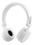 Foldable on-ear BT headset, 3.5 mm, white