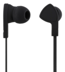 In-ear headset, 1-button remote, 3.5mm, microphone, black