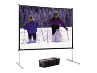 Da-Lite Fast-Fold Deluxe Screen System Complete Screen HDTV Format