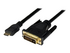 StarTech.com 1m (3.3 ft) Mini HDMI to DVI Cable, DVI-D to HDMI Cable (1920x1200p), 19 Pin HDMI Mini (C) Male to DVI-D Male, Digital Monitor Cable Adapter M/M, Single Link, Black