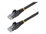 StarTech.com 3m LSZH CAT6 Ethernet Cable, 10 Gigabit Snagless RJ45 100W PoE Network Patch Cord with Strain Relief, CAT 6 10GbE UTP, Black, Individually Tested/ETL, Low Smoke Zero Halogen