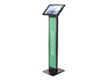 Surface Pro 8-11 Apex Enclosure Brandable Floor Stand