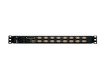 Tripp Lite Series 16-Port Rack Console KVM Switch 19" LCD PS2/USB Cables 1U