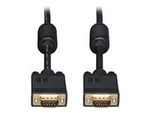 Tripp Lite Series VGA High-Resolution RGB Coaxial Cable (HD15 M/M), 15 ft. (4.57 m)