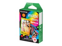 Fujifilm Instax Mini Rainbow färgfilm för snabbframkallning