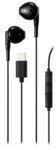 C210 Semi-in-ear earphones, 3-button, USB-C, black