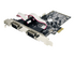 StarTech.com Native PCI express RS232 seriell-kortadapter med 4 portar och 16550 UART