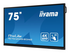 iiyama ProLite TE7512MIS-B3AG 75" Klass (74.5" visbar) LED-bakgrundsbelyst LCD-skärm