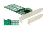 PCI Express Card > 4 x internal M.2 Key B