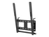 StarTech.com Portrait/Vertical TV Wall Mount, Heavy Duty TV Wall Mount, 40-55 inch VESA TV (110lb/50kg), Tilting Low Profile Digital Signage Television Mount with Lockable Security Bar
