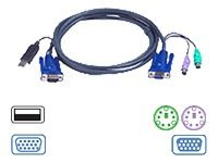 ATEN 2L-5506UP - tangentbords-/video-/muskabel