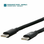 USB-kabel - 24 pin USB-C (hane) till 24 pin USB-C (hane)