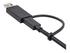StarTech.com 1 m USB-C-kabel med USB-A-adapterdongel