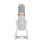 AG01 | Live Streaming USB Microphone | Elektret kondensator | Kardioid | Studio/Podcast | Vit
