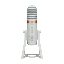 Yamaha AG01 | Live Streaming USB Microphone | Elektret kondensator | Kardioid | Studio/Podcast | Vit