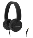 H110 Headphones, foldable, volume control, 3.5 mm, black
