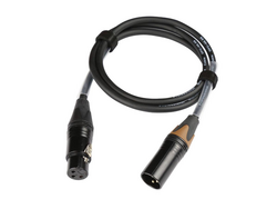 TiGHT AV | XLR-M/F-1 | Professional XLR-cable, Male-Female, 1m