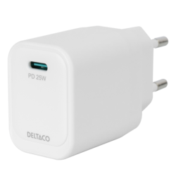 DELTACO Wall Charger strömadapter