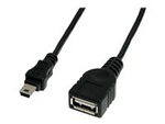 1 ft Mini USB 2.0 Cable