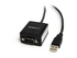 StarTech.com FTDI USB till seriell RS232-kabeladapter med 1 port och COM-retention