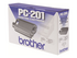 Brother PC201 - 1 - svart