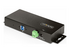 StarTech.com 7-Port Managed USB Hub with 7x USB-A, Heavy Duty with Metal Industrial Housing, ESD & Surge Protection, Wall/Desk/Din-Rail Mountable, USB 3.0/3.1/3.2 Gen 1 5Gbps
