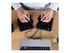 R-Go Split Ergonomiskt Tangentbord, QWERTY (US), svart, trådbunden