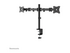 Neomounts NM-D135D monteringssats