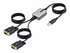 StarTech.com 13ft (4m) 2-Port USB to Serial Adapter Cable, Interchangeable DB9 Screws/Nuts, COM Retention, USB-A to DB9 RS232, FTDI, Level-4 ESD Protection, Windows/macOS/ChromeOS/Linux