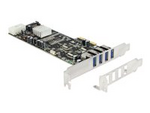 PCI Express Card > 4 x external USB 3.0 Quad Channel