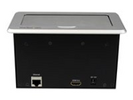 Conference Table Connectivity Pop up Box with AV and Data Ports