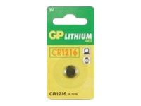 GP Lithium Coin batteri x CR1216