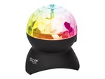 Manhattan Sound Science Sound Science Disco Light Ball Bluetooth Speaker (Clearance Pricing), FM Radio, Decent Sound Output (3W), 8 hour Playback time, Integrated Controls, Range 10m, microSD card reader, Aux 3.5mm, USB-A charging cable incl, Bluetooth 5.0, 3 Years Warranty
