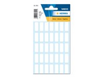 Vit - 8 x 20 mm 280 etikett (er) (8 ark x 35) etiketter för flera ändamål