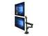 StarTech.com Desk Mount Dual Monitor Arm, Full Motion Monitor Mount for 2x VESA Displays up to 32" (up to 17lb/8kg), Ergonomic Vertical Stackable Arms, Articulating, Height Adjustable