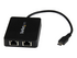 StarTech.com USB-C till dubbel Gigabit Ethernet-adapter med USB-port (Type-A)