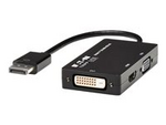 Tripp Lite Series DisplayPort to VGA / DVI / HDMI 4K x 2K @ 24/30Hz Adapter Converter