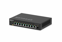10-Portar, 8x110W PoE+, 1xSFP