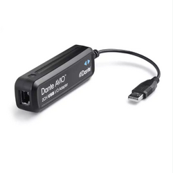 AVIO-adapter USB-A till Dante/AES67, 2x2 kanaler   