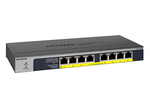 Netgear, switch, 8-portar, omanagerad, PoE/PoE+ Gigabit