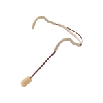 Headmic, Lättvikt, robust konstruktion, supercardioid, beige, cW-kontakt