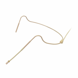 Lectret Headmic cH-kontakt, Diskret design, flexibel bomarm, omni, beige, cH-kontakt