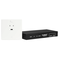 HDBaseT, USB-C väggpanel, 18 Gbps
