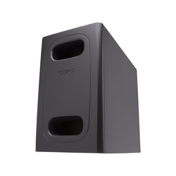 Subwoofer, 100W 70V/100V/8O, 6.5", Svart