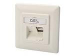 DIGITUS DN-9007-1 - Uttag för nedsänkt montering