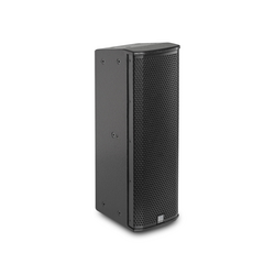 Columnhögtalare, 2x5", 250W RMS, 92-20000 Hz, Svart