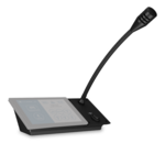 Paging Station för bord, 7" touchpanel (ingår ej), svanhalsmikrofon