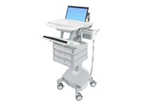 Ergotron StyleView Laptop Cart, LiFe Powered, 9 Drawers vagn
